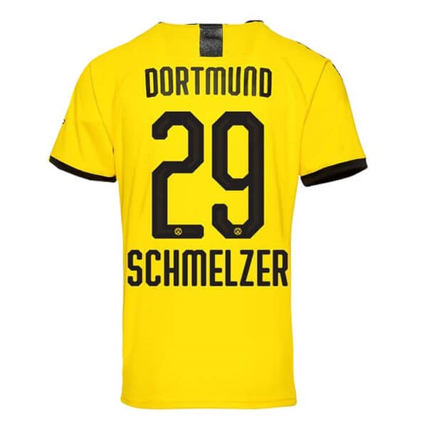 Tailandia Replicas Camiseta Borussia Dortmund NO.29 Schmelzer 1ª 2019/20 Amarillo